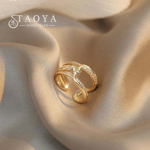 2021 new creative geometric element knot metal gold colour open rings for woman fashion jewelry luxury party girl's unusual ring, Golden
2021 new creative geometric element knot metal gold colour open rings for woman fashion jewelry luxury party girl's unusual ring, Golden