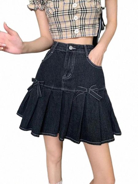 skirts skirts summer women's denim skirt youthful vitality high waist a-line bag hip short pleated skirttemperamentskirts j66w#, Black
skirts skirts summer women's denim skirt youthful vitality high waist a-line bag hip short pleated skirttemperamentskirts j66w#, Black