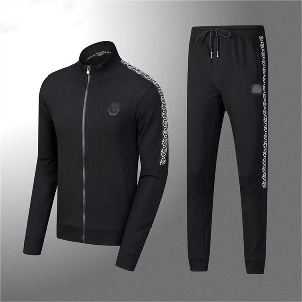 men's tracksuits fashion casual suits mens designer spring autumn clothing 2pcs jacket sports trousers suite -3xl q011, Gray
men's tracksuits fashion casual suits mens designer spring autumn clothing 2pcs jacket sports trousers suite -3xl q011, Gray