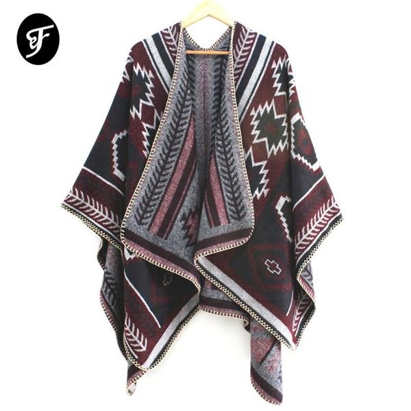 scarves 2021 women's winter reversible oversized blanket poncho cape shawl open front cardigans female ruana255y, Blue;gray
scarves 2021 women's winter reversible oversized blanket poncho cape shawl open front cardigans female ruana255y, Blue;gray