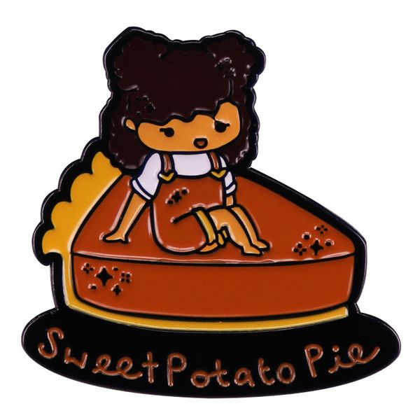 other fashion accessories sweet potato pie enamel pin brooch badge for backpacks traditional dessert lover fashion jewelry gift, Silver
other fashion accessories sweet potato pie enamel pin brooch badge for backpacks traditional dessert lover fashion jewelry gift, Silver