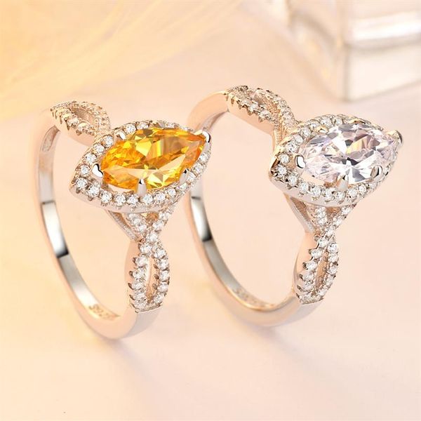 925 sterling silver engagement ring wedding band bridal rings marquise cut simulated diamond cubic zirconia cz rings326r, Slivery;golden
925 sterling silver engagement ring wedding band bridal rings marquise cut simulated diamond cubic zirconia cz rings326r, Slivery;golden