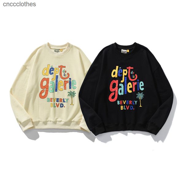 men's women's hoodies sweatshirts gary dept graffiti rainbow letter round neck sweater american street casual, Black
men's women's hoodies sweatshirts gary dept graffiti rainbow letter round neck sweater american street casual, Black