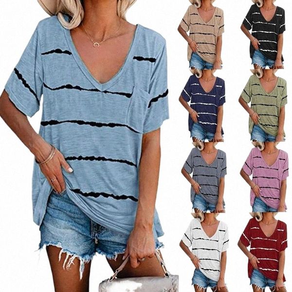 women's t-shirt women's t-shirt 2022 summer women casual loose v-neck striped short sleeve shirts ladies fashion cotton pullover, White
women's t-shirt women's t-shirt 2022 summer women casual loose v-neck striped short sleeve shirts ladies fashion cotton pullover, White