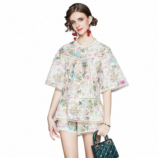 women's tracksuits women's tracksuits elegant flower embroidery lace suit set women batwing sleeve hollow out shirt shorts runway, Gray
women's tracksuits women's tracksuits elegant flower embroidery lace suit set women batwing sleeve hollow out shirt shorts runway, Gray