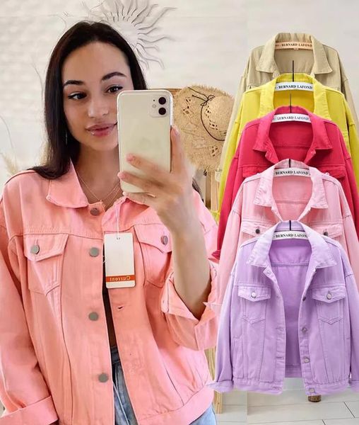 designer women jackets spring autumn ladies outwear denim coat solid lapel collar cotton jacket for female costume plus size s m xl 3xl, Black;brown
designer women jackets spring autumn ladies outwear denim coat solid lapel collar cotton jacket for female costume plus size s m xl 3xl, Black;brown