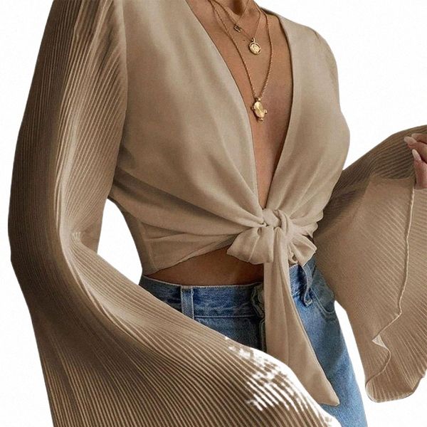 women's t-shirt women's t-shirt women solid color t shirts long flared sleeves plunging neckline crop blouse fashion elegant sprin, White
women's t-shirt women's t-shirt women solid color t shirts long flared sleeves plunging neckline crop blouse fashion elegant sprin, White