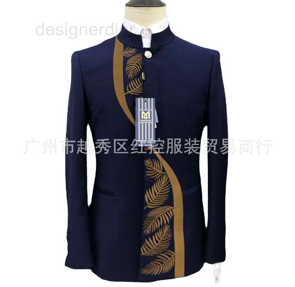 men's suits & blazers designer embroidered zhongshan collar men's suit tang chinese style two-piece male host banquet reception gd, White;black
men's suits & blazers designer embroidered zhongshan collar men's suit tang chinese style two-piece male host banquet reception gd, White;black