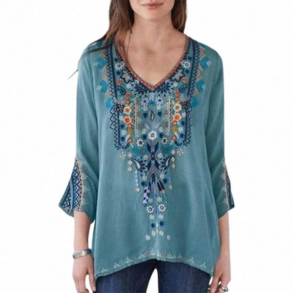 women's t-shirt women's t-shirt 2022 women blouse ethnic print all match v neck spring autumn flare 3/4 sleeve boho streetwear for, White
women's t-shirt women's t-shirt 2022 women blouse ethnic print all match v neck spring autumn flare 3/4 sleeve boho streetwear for, White
