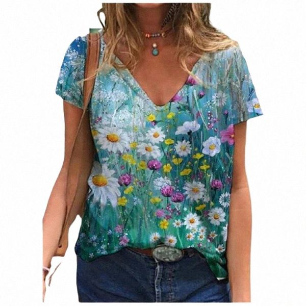 women's t-shirt women's t-shirt 3xl casual summer t shirt women 2022 short sleeve v-neck loose oversized streetwear ladies floral, White
women's t-shirt women's t-shirt 3xl casual summer t shirt women 2022 short sleeve v-neck loose oversized streetwear ladies floral, White