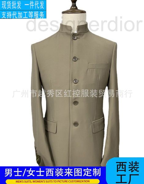 men's suits & blazers designer straight breasted stand collar suit men's business leisure zhongshan chinese two-piece azbz, White;black
men's suits & blazers designer straight breasted stand collar suit men's business leisure zhongshan chinese two-piece azbz, White;black