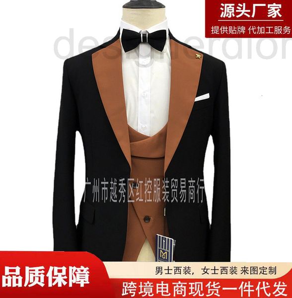 men's suits & blazers designer suit men's three piece wedding banquet business with pants 8nzq, White;black
men's suits & blazers designer suit men's three piece wedding banquet business with pants 8nzq, White;black