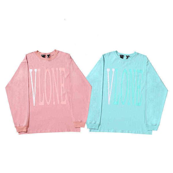 men's hoodies sweatshirts vlon lake blue big v loose long sleeve t-shirt men's and women's high street fashion brand sweet wi, Black
men's hoodies sweatshirts vlon lake blue big v loose long sleeve t-shirt men's and women's high street fashion brand sweet wi, Black