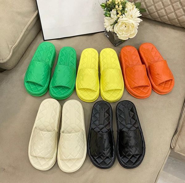 fashion rhombus slipper leather women sandals designer candy color flat bottom slippers summer beach shoes women outdoor leisure sandal, Black
fashion rhombus slipper leather women sandals designer candy color flat bottom slippers summer beach shoes women outdoor leisure sandal, Black