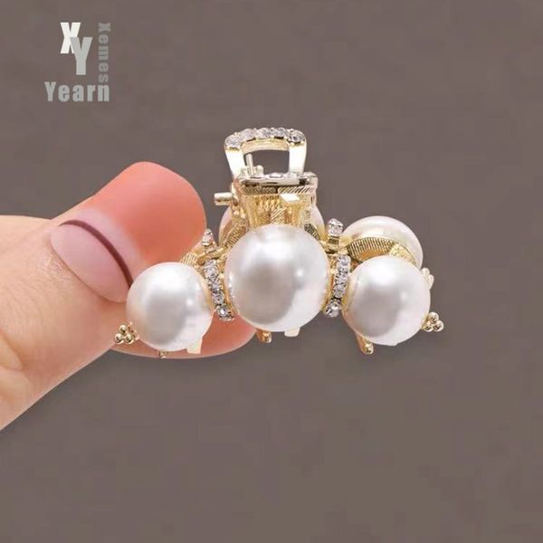 gentle women's pearl clamps bangs small gripper exquisite design sense hair accessories unusual headdress for woman in 2021, Slivery;golden
gentle women's pearl clamps bangs small gripper exquisite design sense hair accessories unusual headdress for woman in 2021, Slivery;golden