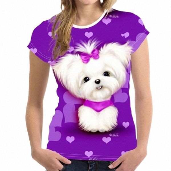 women's t-shirt women's t-shirt fashion lovely dog 3d print women ladies girls animal harajuku round neck short sleeve summer & t, White
women's t-shirt women's t-shirt fashion lovely dog 3d print women ladies girls animal harajuku round neck short sleeve summer & t, White