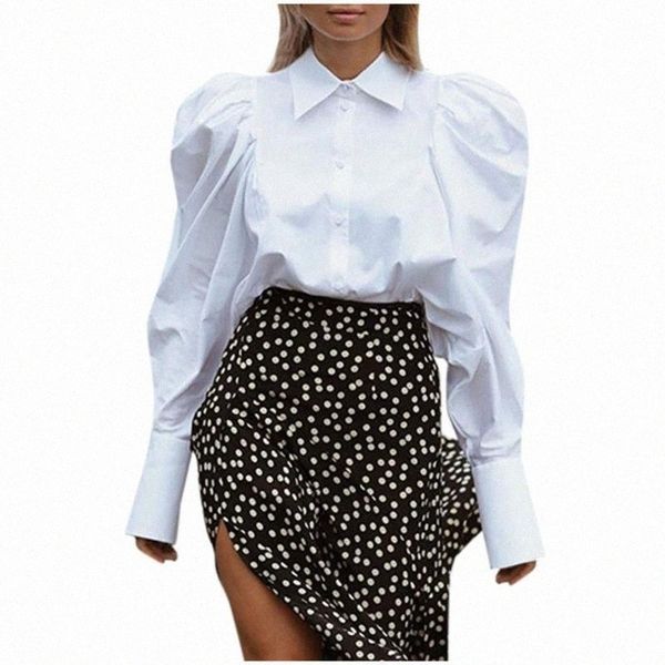 women's blouses & shirts women elegant white puff sleeve blouse shirts office lady turn down collar leisure comfortable 2021 fashion t
women's blouses & shirts women elegant white puff sleeve blouse shirts office lady turn down collar leisure comfortable 2021 fashion t