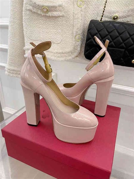 sandals hate tiangao fashion catwalk high heels summer simple open toe thin heel thick soled waterproof platform sandals women, Black