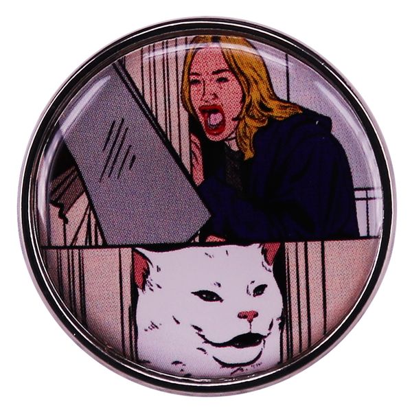 other fashion accessories the x shining horror movie funny meme woman yelling at cat enamel pin backpack pins badge brooch jewelry gifts, Silver
other fashion accessories the x shining horror movie funny meme woman yelling at cat enamel pin backpack pins badge brooch jewelry gifts, Silver