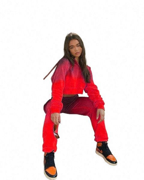 women's tracksuits european and american women's long sleeve stand collar zipper gradient sports casual two piece set tracksuits 2, Gray
women's tracksuits european and american women's long sleeve stand collar zipper gradient sports casual two piece set tracksuits 2, Gray