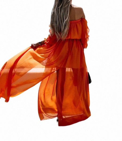 casual dresses casual dresses 2022 style women solid chiffon long dress sleeve off-shoulder side split elastic waist beach with ruffles summ, Black;gray
casual dresses casual dresses 2022 style women solid chiffon long dress sleeve off-shoulder side split elastic waist beach with ruffles summ, Black;gray
