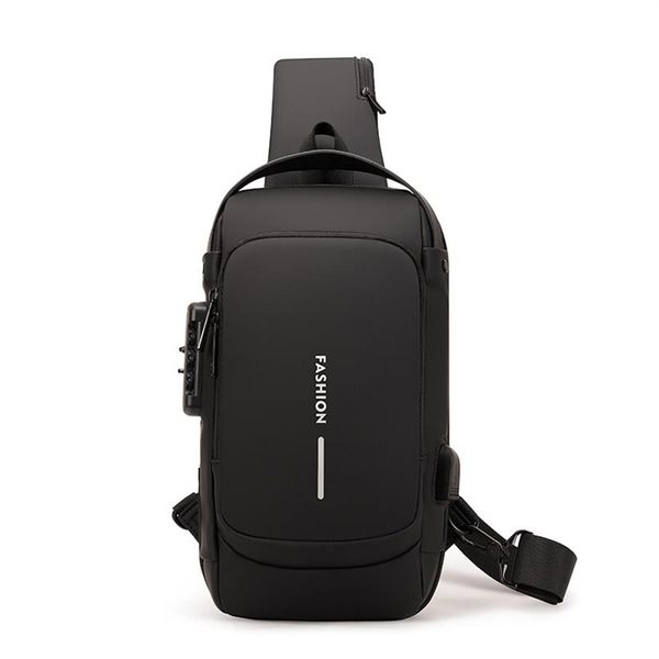 men's chest bag new simple trendy multi-purpose backpack sports leisure lightweight splash-proof messenger bag248b
men's chest bag new simple trendy multi-purpose backpack sports leisure lightweight splash-proof messenger bag248b
