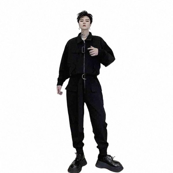 men's pants men's pants multi japanese suit mouth handsome bag decoration fashion one-piece show workwear pure black brand stage o
men's pants men's pants multi japanese suit mouth handsome bag decoration fashion one-piece show workwear pure black brand stage o