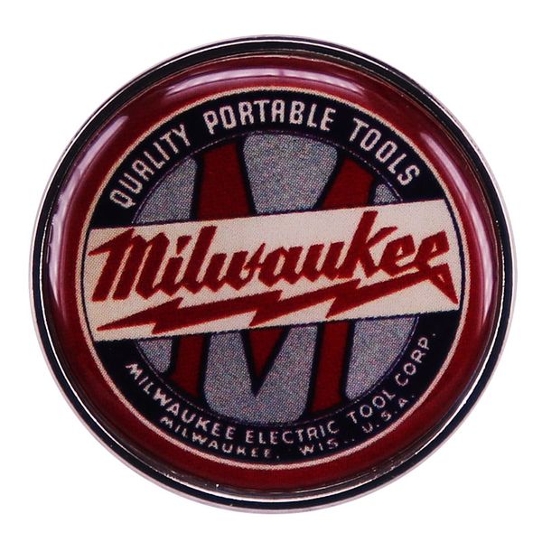 other fashion accessories milwaukeee tools logo enamel pin brooch badge for backpacks fashion jewelry gift, Silver
other fashion accessories milwaukeee tools logo enamel pin brooch badge for backpacks fashion jewelry gift, Silver