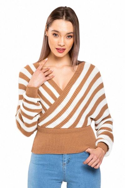 women's blouses & shirts woman camel striped sweater casual winter outerwear fashion women's blouses & shirts c4sl#, White
women's blouses & shirts woman camel striped sweater casual winter outerwear fashion women's blouses & shirts c4sl#, White