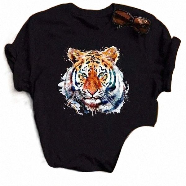 women's t-shirt women's t-shirt fixsys summer women black cartoon tiger graphic printed t shirt fashion round neck woman clothing, White
women's t-shirt women's t-shirt fixsys summer women black cartoon tiger graphic printed t shirt fashion round neck woman clothing, White