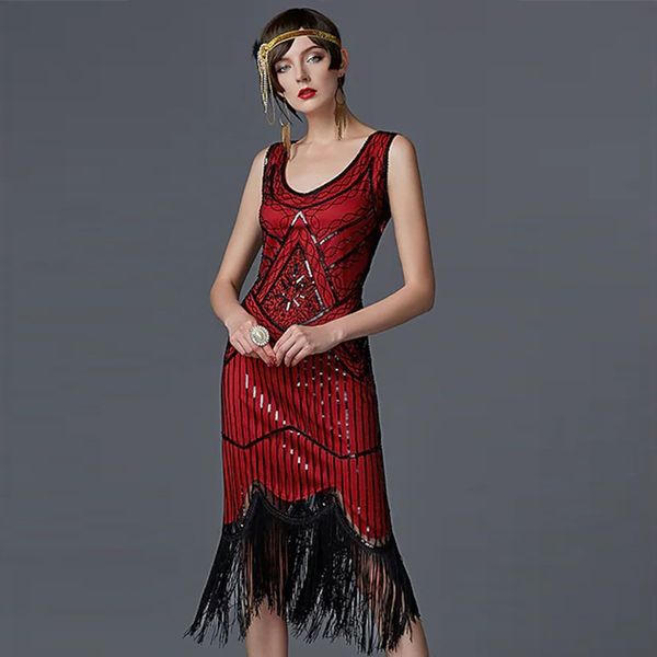 1920s vintage double fringe dress gatsby clothing rose embroidered dress plus size, White;black
1920s vintage double fringe dress gatsby clothing rose embroidered dress plus size, White;black