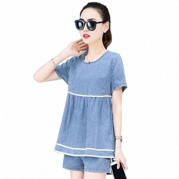 women's tracksuits selling product in 2021 summer leisure cowboy suit two-piece set fashion lady youth clothing korea and shorts women, Gray
women's tracksuits selling product in 2021 summer leisure cowboy suit two-piece set fashion lady youth clothing korea and shorts women, Gray