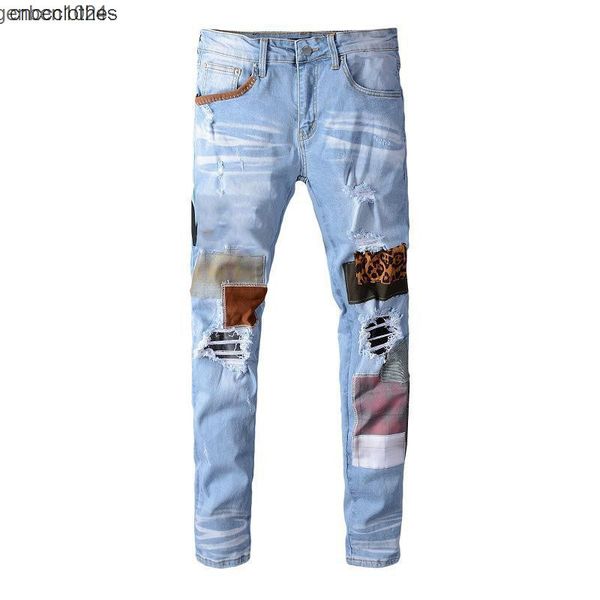 men's jeans for men jeans skinny straight slim hip hop ripped street wear motorcycle biker jean pants size 28-40, Blue
men's jeans for men jeans skinny straight slim hip hop ripped street wear motorcycle biker jean pants size 28-40, Blue