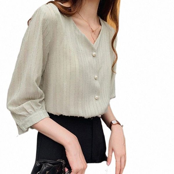women's blouses & shirts women office casual loose blouse female long sleeve v neck pearl buttons solid shirt brief formal comfy commut, White
women's blouses & shirts women office casual loose blouse female long sleeve v neck pearl buttons solid shirt brief formal comfy commut, White