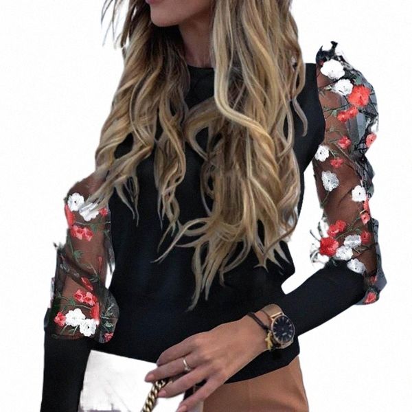 women's blouses & shirts hollow out patchwork mesh shirt blouse women fashion see-through puff long sleeve floral print blusa sweatshir, White
women's blouses & shirts hollow out patchwork mesh shirt blouse women fashion see-through puff long sleeve floral print blusa sweatshir, White