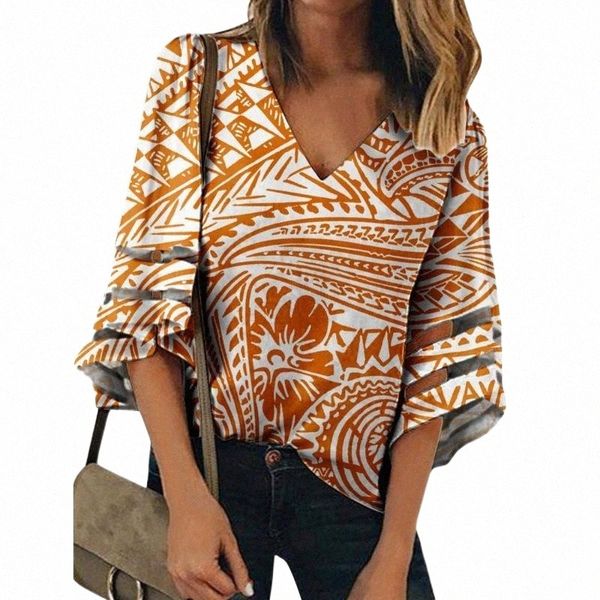 women's blouses & shirts polynesian tribal style custom print v neck casual chiffon blouse half batwing sleeve clothes women summer wh, White
women's blouses & shirts polynesian tribal style custom print v neck casual chiffon blouse half batwing sleeve clothes women summer wh, White