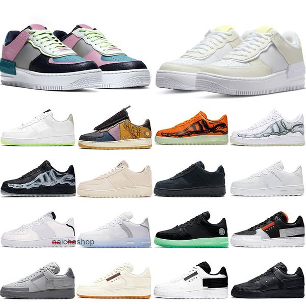 running shoes skateboard sneakers forceone 1 womens low casual sneaker red black phantom pale sapphire shadow suitable sports