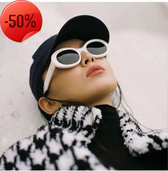 designer sunglasses 22 new oval triumphal arch sunglass women's tangtang same white sunglass, White;black
designer sunglasses 22 new oval triumphal arch sunglass women's tangtang same white sunglass, White;black
