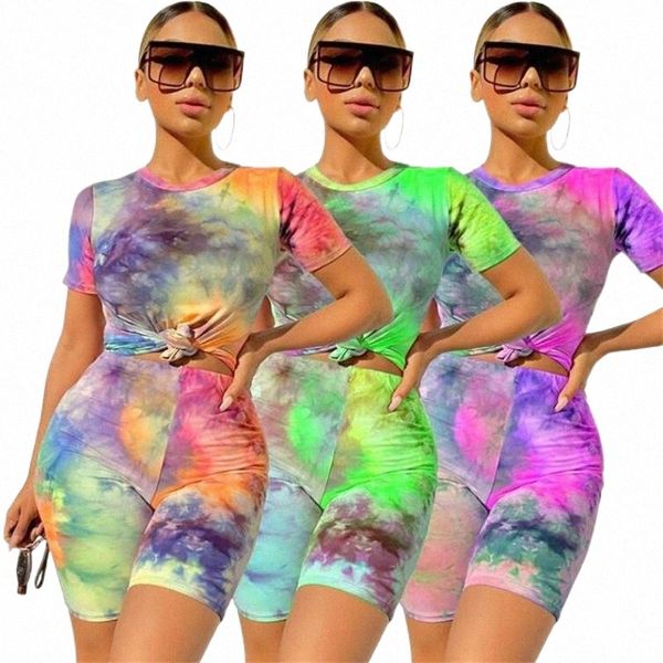 women's tracksuits summer home wear european and american style women's tie-dye sports casual suit women t-shirt shorts 2pcs color, Gray
women's tracksuits summer home wear european and american style women's tie-dye sports casual suit women t-shirt shorts 2pcs color, Gray
