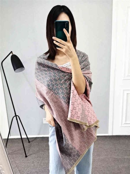 classic style korean faced cashmere scarf simple versatile double shawl new products, Blue;gray
classic style korean faced cashmere scarf simple versatile double shawl new products, Blue;gray