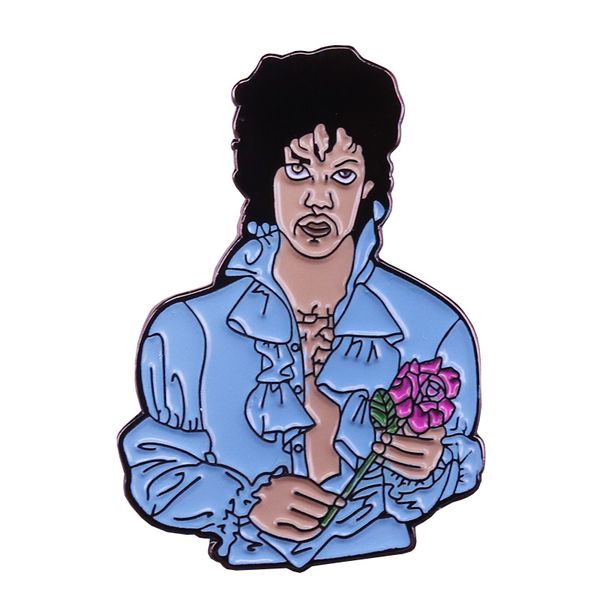 other fashion accessories prince flower badge blue shirts gentleman brooch music art pin rock and roll jewelry, Silver
other fashion accessories prince flower badge blue shirts gentleman brooch music art pin rock and roll jewelry, Silver