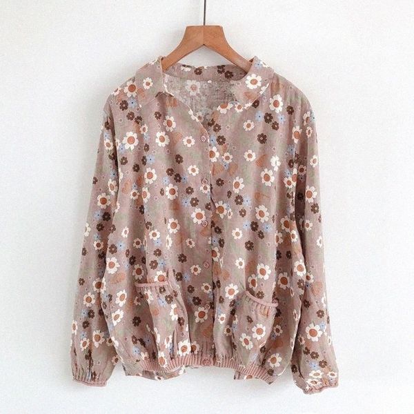 women's blouses & shirts women clothing vintage casual floral two pockets cotton linen blouse women's blouses & shirts 57wn#, White
women's blouses & shirts women clothing vintage casual floral two pockets cotton linen blouse women's blouses & shirts 57wn#, White