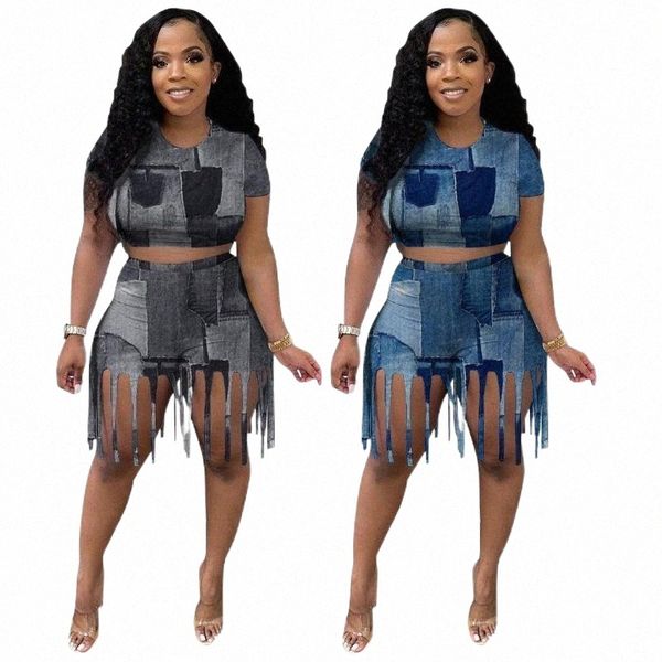 women's tracksuits women's tracksuits tassel 2 pieces shorts sets women short sleeve o neck crop and biker fashion printed club ou, Gray
women's tracksuits women's tracksuits tassel 2 pieces shorts sets women short sleeve o neck crop and biker fashion printed club ou, Gray
