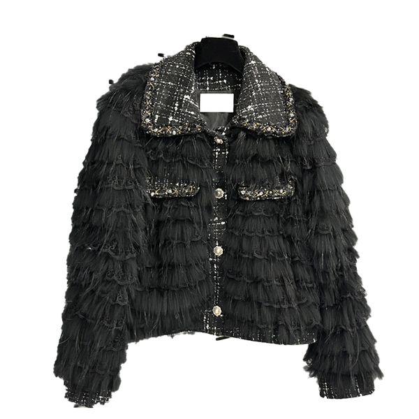 women's fur & faux fur coat heavy-duty pearl weaving plaid lace real raccoon dog hair elegant 4 colors sml 45-70kg 9065680, Black
women's fur & faux fur coat heavy-duty pearl weaving plaid lace real raccoon dog hair elegant 4 colors sml 45-70kg 9065680, Black