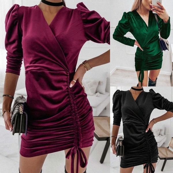casual dresses casual dresses 2022 style women evening dress ladies solid color v-neck long puff sleeve mini with drawstring for party club, Black;gray
casual dresses casual dresses 2022 style women evening dress ladies solid color v-neck long puff sleeve mini with drawstring for party club, Black;gray