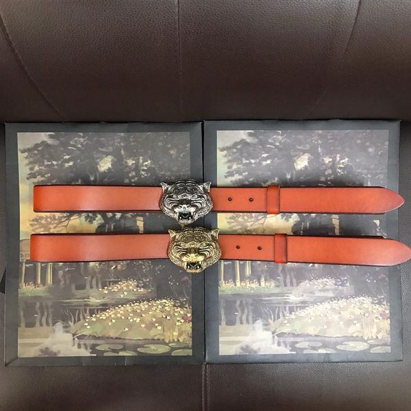 quality black brown genuine leather tiger silver gold buckle women belt with box men designers belts men belts designer belts 255189f
quality black brown genuine leather tiger silver gold buckle women belt with box men designers belts men belts designer belts 255189f