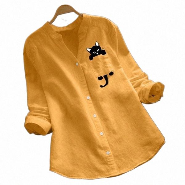 women's blouses & shirts women cotton linen long shirts fashion blouse casual printed sleeve button down chemisier femme women's, White
women's blouses & shirts women cotton linen long shirts fashion blouse casual printed sleeve button down chemisier femme women's, White