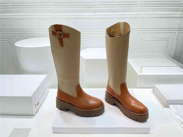 boots triumphal arch sponge cake thick bottom strap martin boots color belt buckle knee high quality, Black
boots triumphal arch sponge cake thick bottom strap martin boots color belt buckle knee high quality, Black