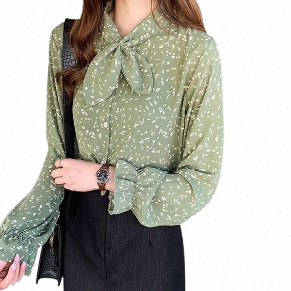 women's blouses & shirts autumn blouses women floral korean style blouse chiffon shirt lace up collar bow tie long sleeve women's, White
women's blouses & shirts autumn blouses women floral korean style blouse chiffon shirt lace up collar bow tie long sleeve women's, White
