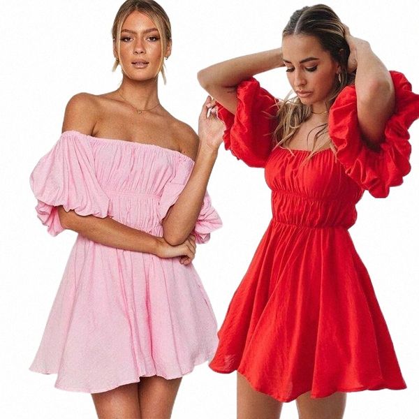 casual dresses casual dresses 2022 style ladies off shoulder dress summer women solid color slash neck puff sleeve large hemline short mini, Black;gray
casual dresses casual dresses 2022 style ladies off shoulder dress summer women solid color slash neck puff sleeve large hemline short mini, Black;gray